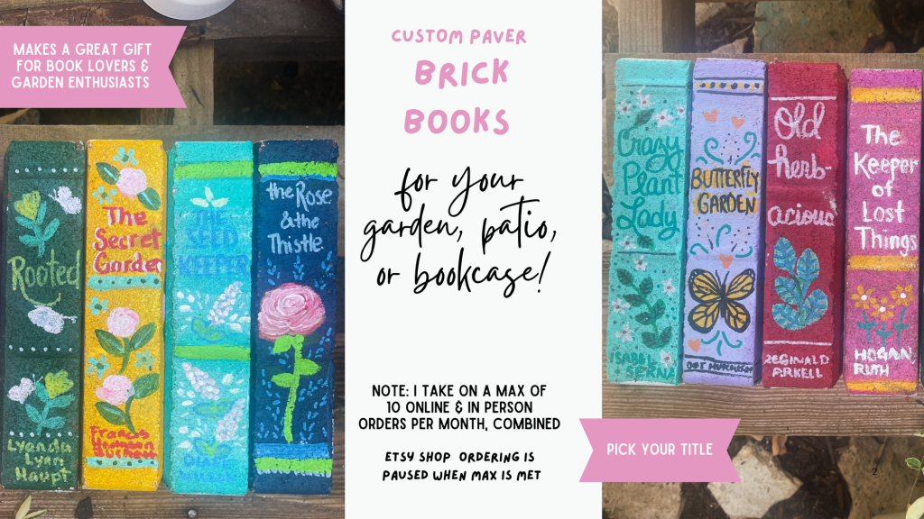 order your custom paver brick books on etsy